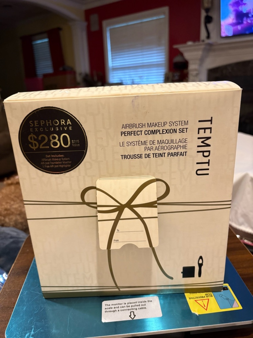 TEMPTU Airbrush Makeup System Perfect Complexion Set - Cream/Gold
